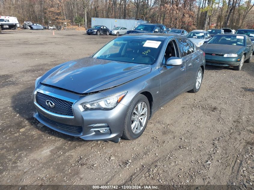 VIN JN1BV7AR5FM407686 2015 INFINITI Q50 no.2