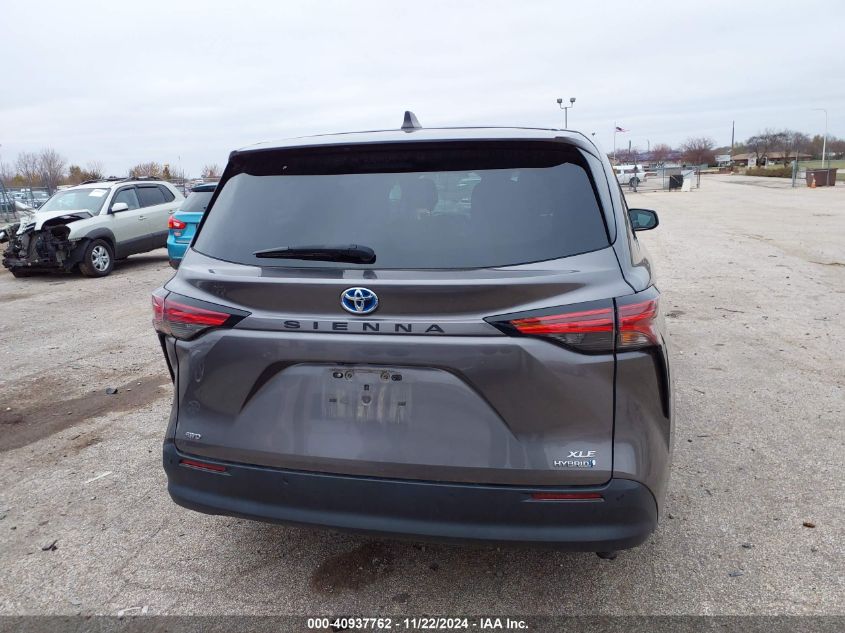 2021 Toyota Sienna Xle VIN: 5TDYSKFC7MS005631 Lot: 40937762