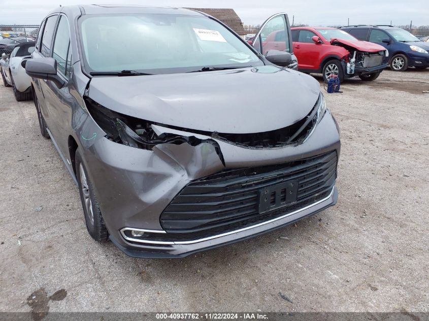 2021 Toyota Sienna Xle VIN: 5TDYSKFC7MS005631 Lot: 40937762