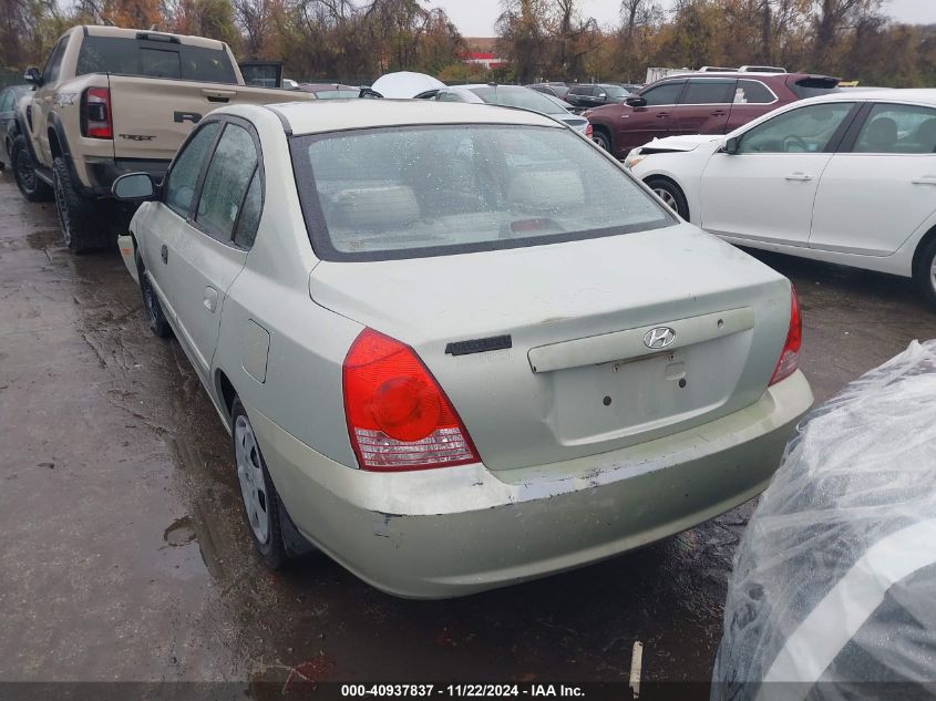 2004 Hyundai Elantra Gls/Gt VIN: KMHDN46DX4U906560 Lot: 40937837