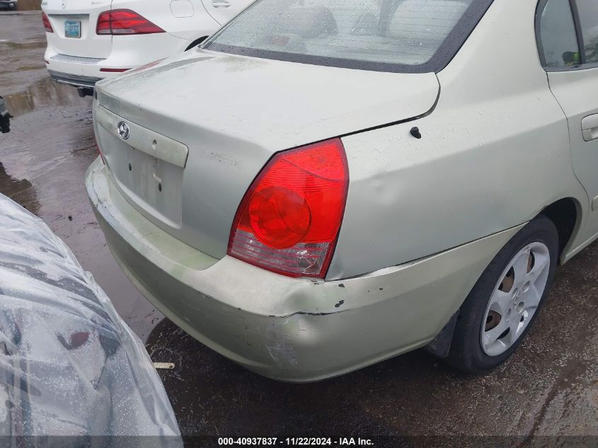 2004 Hyundai Elantra Gls/Gt VIN: KMHDN46DX4U906560 Lot: 40937837