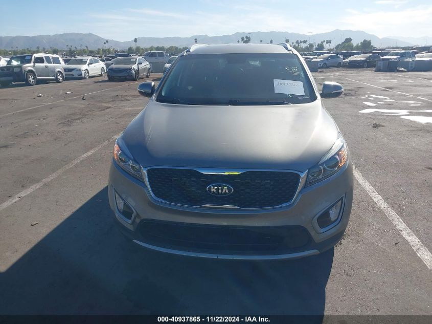 2016 Kia Sorento 3.3L Ex VIN: 5XYPH4A5XGG159542 Lot: 40937865