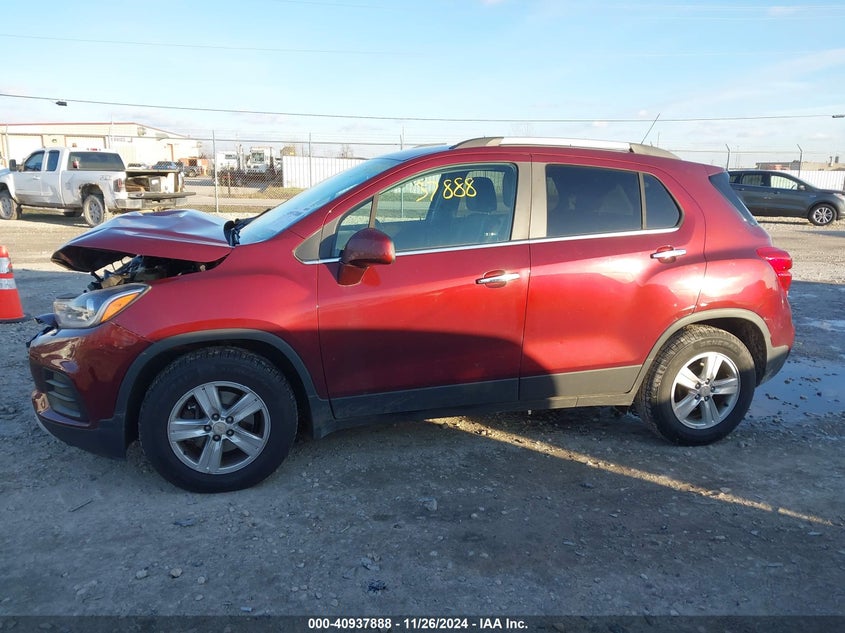 2017 CHEVROLET TRAX LT - 3GNCJLSB7HL188130