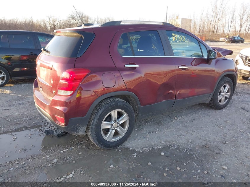 2017 CHEVROLET TRAX LT - 3GNCJLSB7HL188130