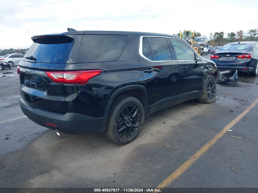 VIN 1GNERFKW8KJ241616 2019 Chevrolet Traverse, LS no.4