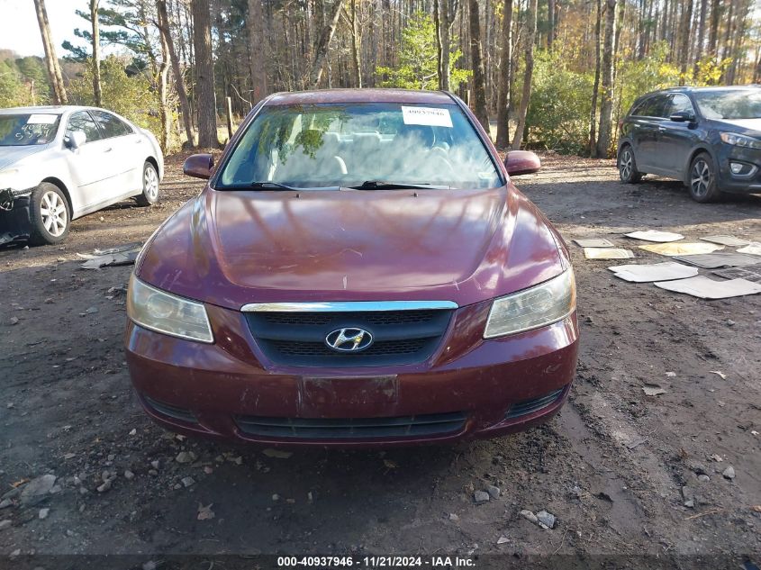 2008 Hyundai Sonata Gls V6 VIN: 5NPET46F78H365421 Lot: 40937946