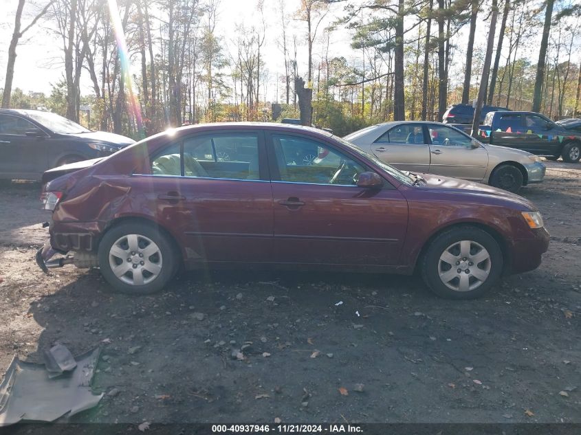 2008 Hyundai Sonata Gls V6 VIN: 5NPET46F78H365421 Lot: 40937946