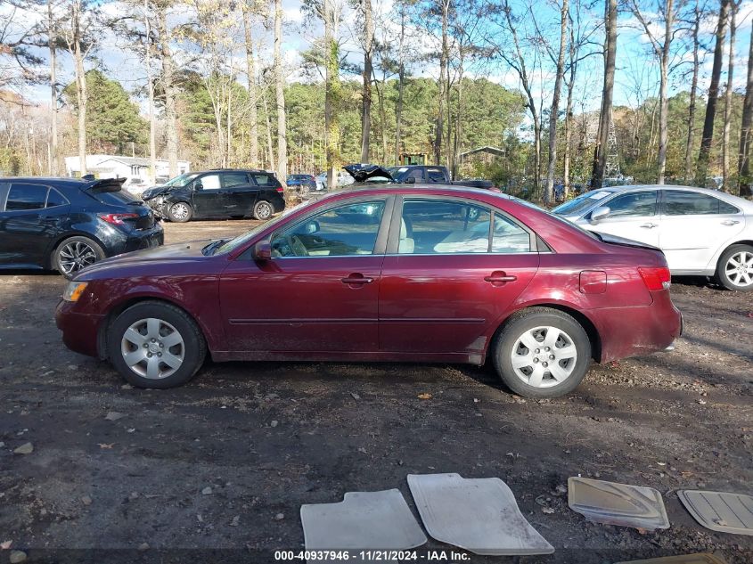 2008 Hyundai Sonata Gls V6 VIN: 5NPET46F78H365421 Lot: 40937946