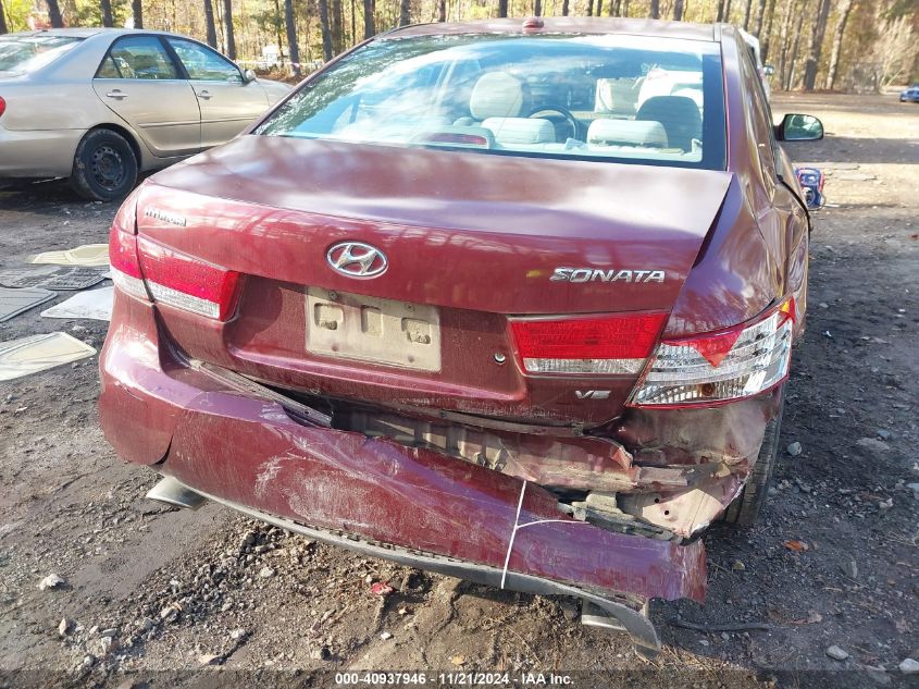 2008 Hyundai Sonata Gls V6 VIN: 5NPET46F78H365421 Lot: 40937946