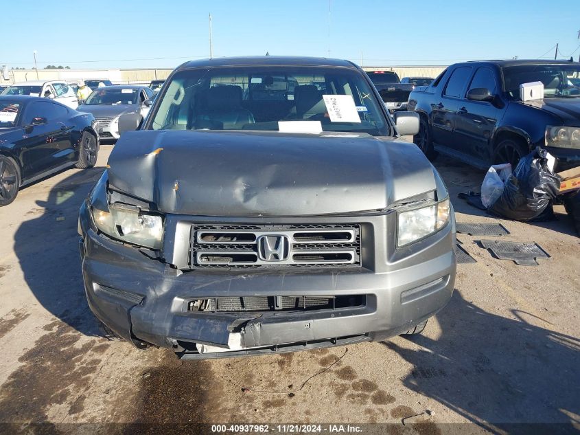 2007 Honda Ridgeline Rtl VIN: 2HJYK16567H536765 Lot: 40937962