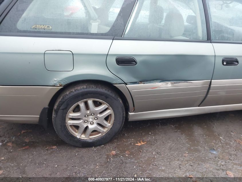 2004 Subaru Outback VIN: 4S3BH675747644792 Lot: 40937977