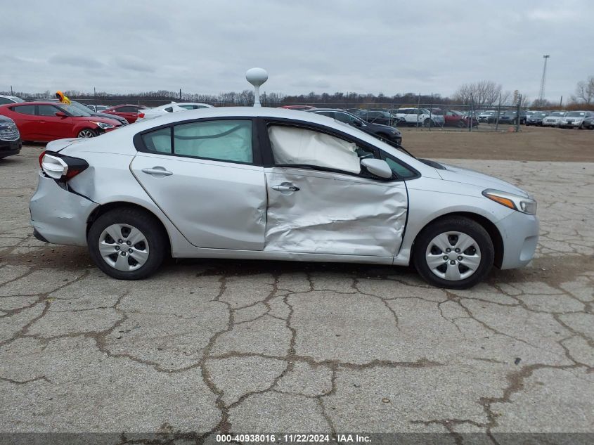 2017 Kia Forte Lx VIN: 3KPFK4A77HE101451 Lot: 40938016