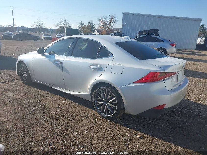 VIN JTHBA1D24H5061467 2017 Lexus IS, 200T no.3