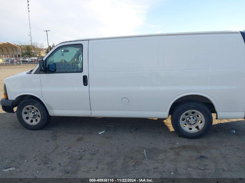 2012 Chevrolet Express 1500 Work Van VIN: 1GCSGAFXXC1201448 Lot: 40938110