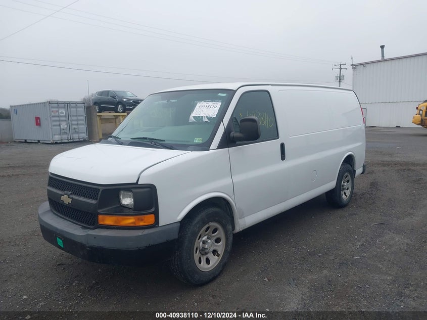Vin: 1gcsgafxxc1201448, lot: 41427884, chevrolet express 1500 work van 20122