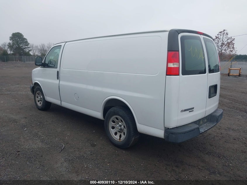 Vin: 1gcsgafxxc1201448, lot: 41427884, chevrolet express 1500 work van 20123