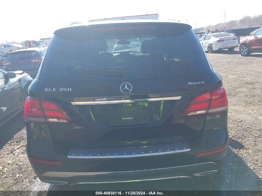 2018 Mercedes-Benz Gle 350 4Matic VIN: 4JGDA5HBXJB171261 Lot: 40938116