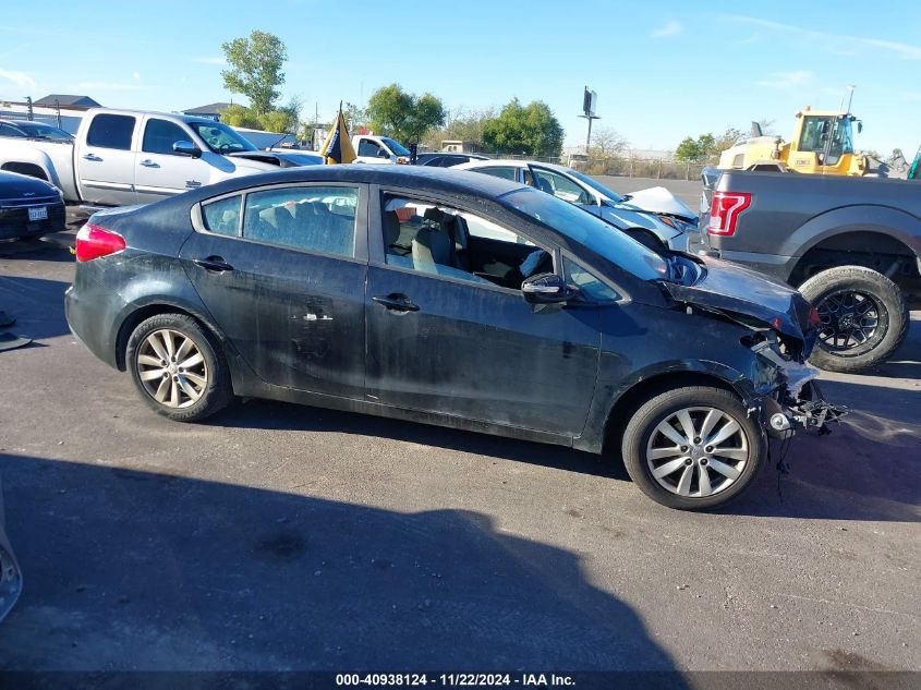 VIN KNAFX4A65E5220807 2014 KIA Forte, LX no.12