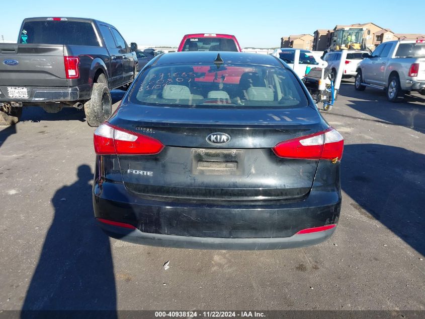 VIN KNAFX4A65E5220807 2014 KIA Forte, LX no.15