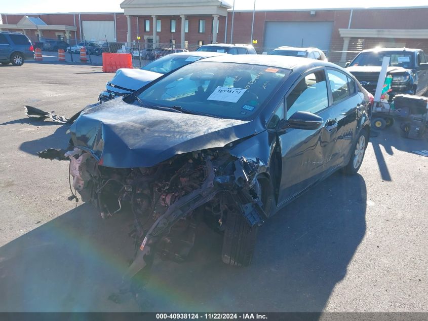 VIN KNAFX4A65E5220807 2014 KIA Forte, LX no.6