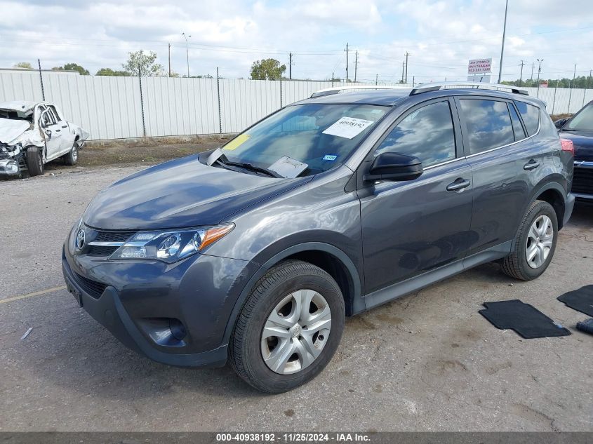 VIN 2T3ZFREV1FW169706 2015 Toyota RAV4, LE no.2