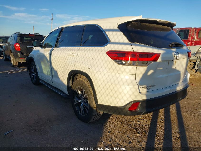 2018 TOYOTA HIGHLANDER LE PLUS - 5TDZZRFH7JS241082