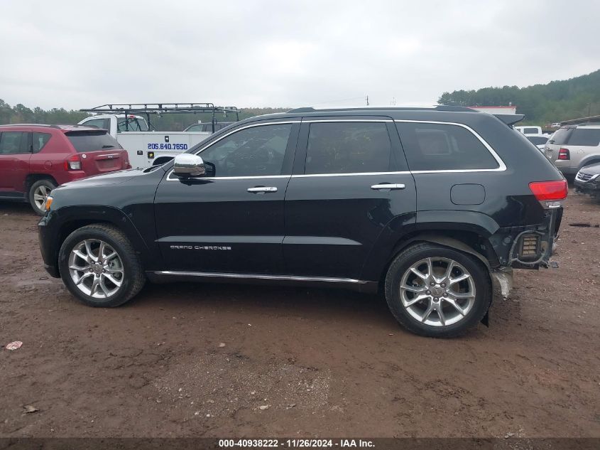 2016 Jeep Grand Cherokee Summit VIN: 1C4RJEJG7GC351672 Lot: 40938222