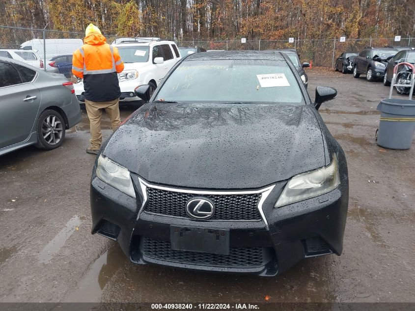 2013 Lexus Gs 350 VIN: JTHCE1BL2D5003128 Lot: 40938240