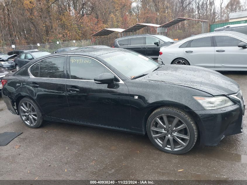 2013 Lexus Gs 350 VIN: JTHCE1BL2D5003128 Lot: 40938240