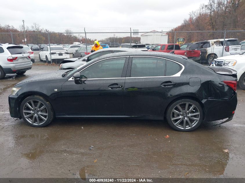 2013 Lexus Gs 350 VIN: JTHCE1BL2D5003128 Lot: 40938240