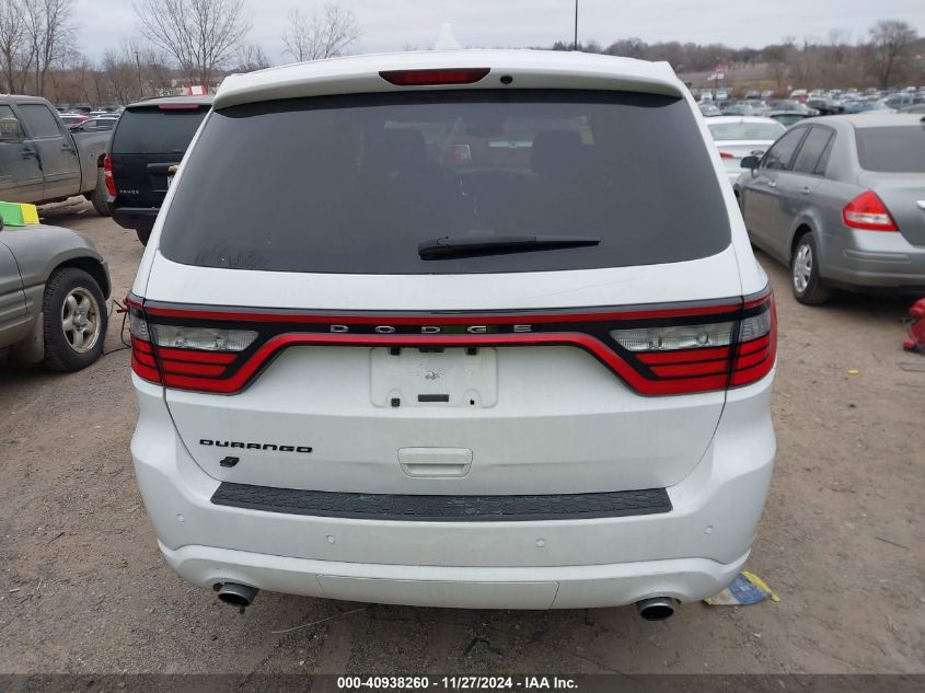 2018 Dodge Durango Sxt Awd VIN: 1C4RDJAG4JC115942 Lot: 40938260