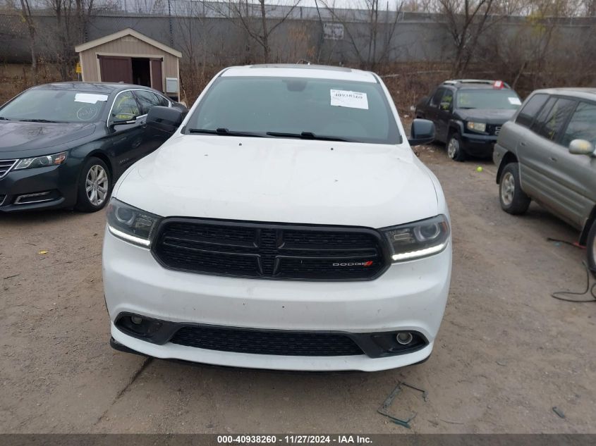 2018 Dodge Durango Sxt Awd VIN: 1C4RDJAG4JC115942 Lot: 40938260