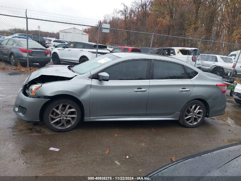 2013 Nissan Sentra Sr VIN: 3N1AB7AP1DL724794 Lot: 40938275