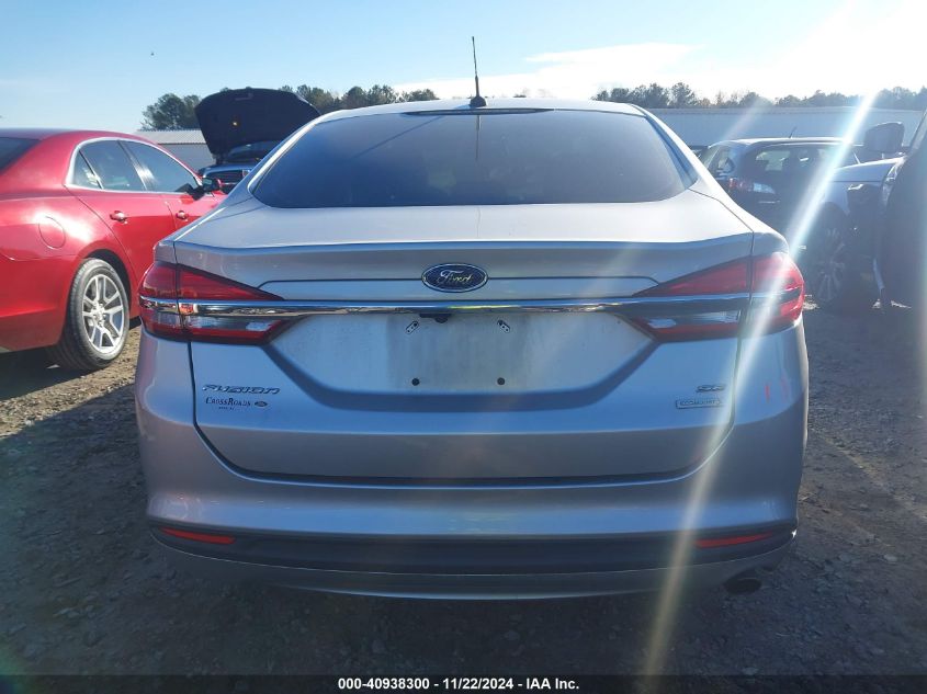 2017 Ford Fusion Se VIN: 3FA6P0HD7HR302366 Lot: 40938300