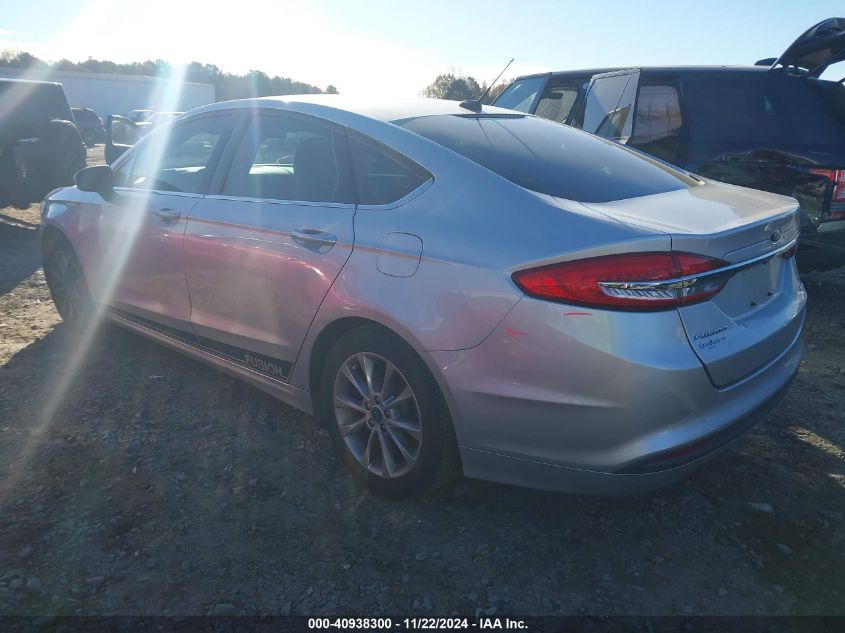 2017 Ford Fusion Se VIN: 3FA6P0HD7HR302366 Lot: 40938300