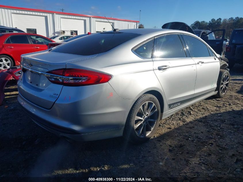 2017 FORD FUSION VIN: 3FA6P0HD7HR302366