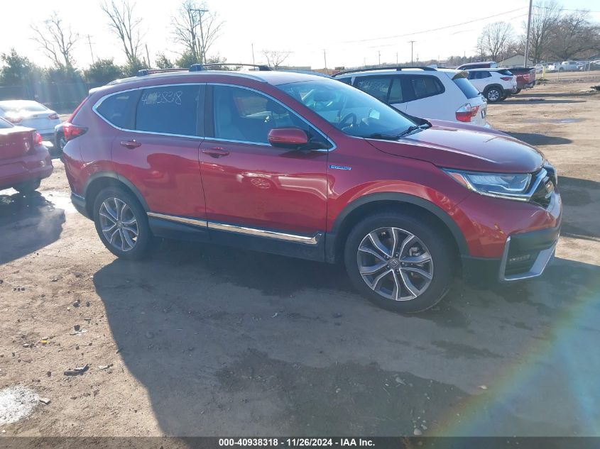 2021 Honda Cr-V Hybrid Touring VIN: 7FART6H92ME029645 Lot: 40938318