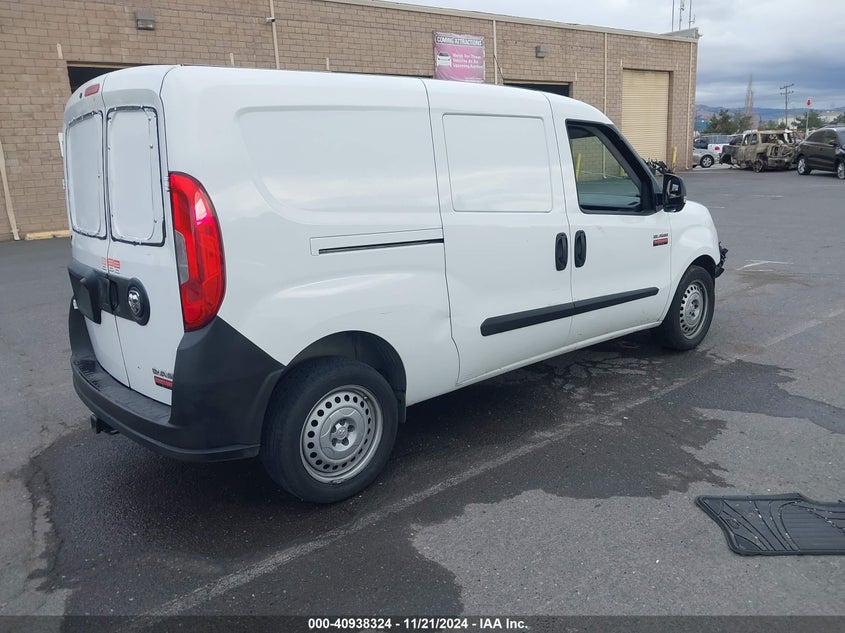 2016 RAM PROMASTER CITY TRADESMAN - ZFBERFAT9G6B09190