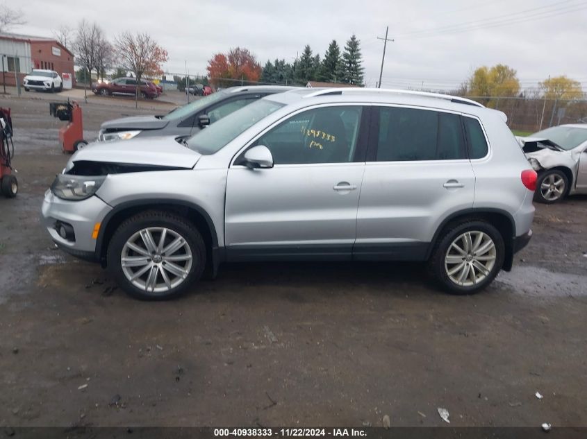 2016 Volkswagen Tiguan Se VIN: WVGBV7AX1GW022235 Lot: 40938333