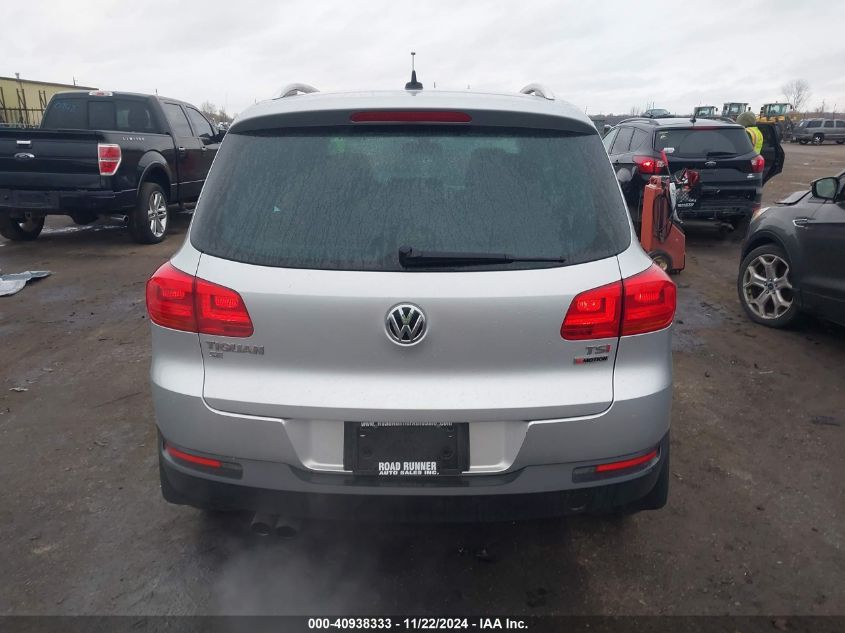 2016 Volkswagen Tiguan Se VIN: WVGBV7AX1GW022235 Lot: 40938333