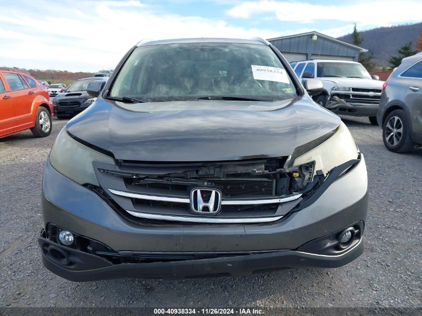 2012 Honda Cr-V Ex-L VIN: 2HKRM4H75CH611542 Lot: 40938334