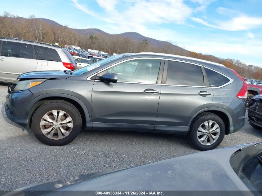 2012 Honda Cr-V Ex-L VIN: 2HKRM4H75CH611542 Lot: 40938334