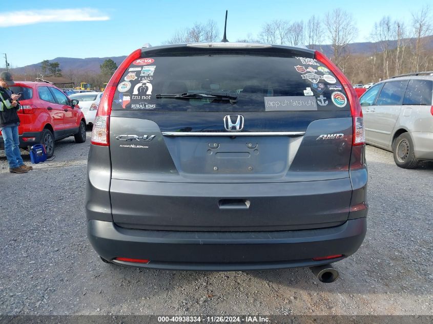 2012 Honda Cr-V Ex-L VIN: 2HKRM4H75CH611542 Lot: 40938334