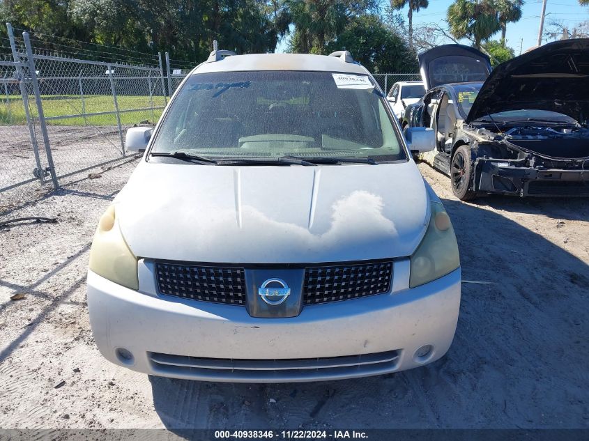 2004 Nissan Quest 3.5 Sl VIN: 5N1BV28U44N369591 Lot: 40938346