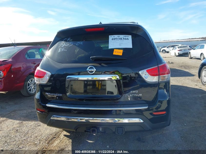 2014 Nissan Pathfinder Platinum/S/Sl/Sv VIN: 5N1AR2MM9EC707506 Lot: 40938366