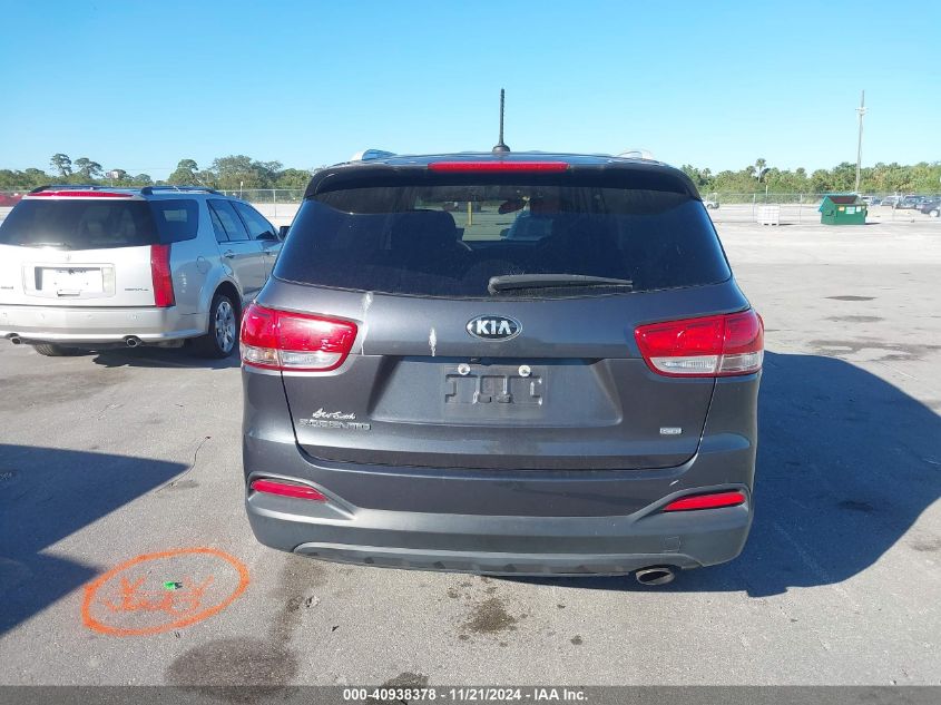 2017 KIA SORENTO 2.4L LX - 5XYPG4A3XHG245632