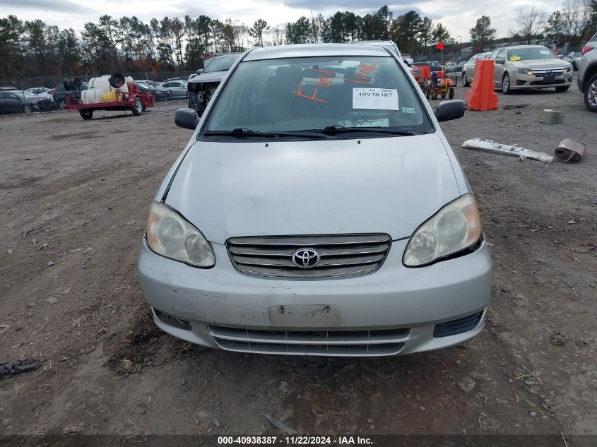 2003 Toyota Corolla Ce VIN: 1NXBR32E23Z098952 Lot: 40938387