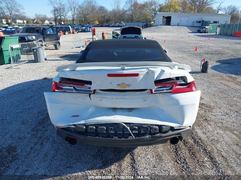 2017 Chevrolet Camaro 1Lt VIN: 1G1FB3DS8H0129626 Lot: 40938399