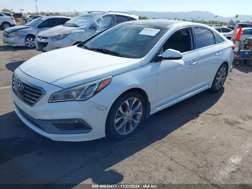 2015 Hyundai Sonata Limited 2.0T VIN: 5NPE34AB7FH190203 Lot: 40938471