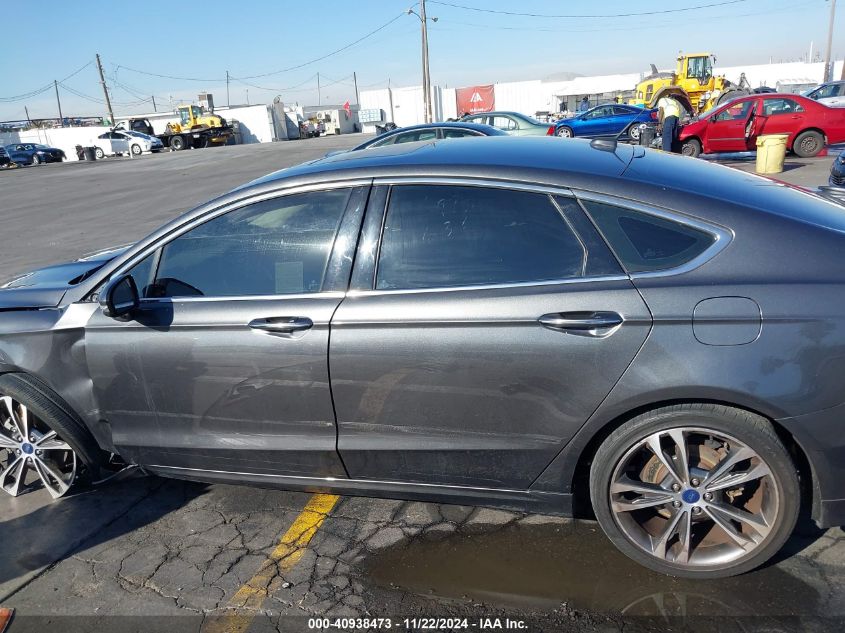 2017 Ford Fusion Titanium VIN: 3FA6P0K94HR275745 Lot: 40938473